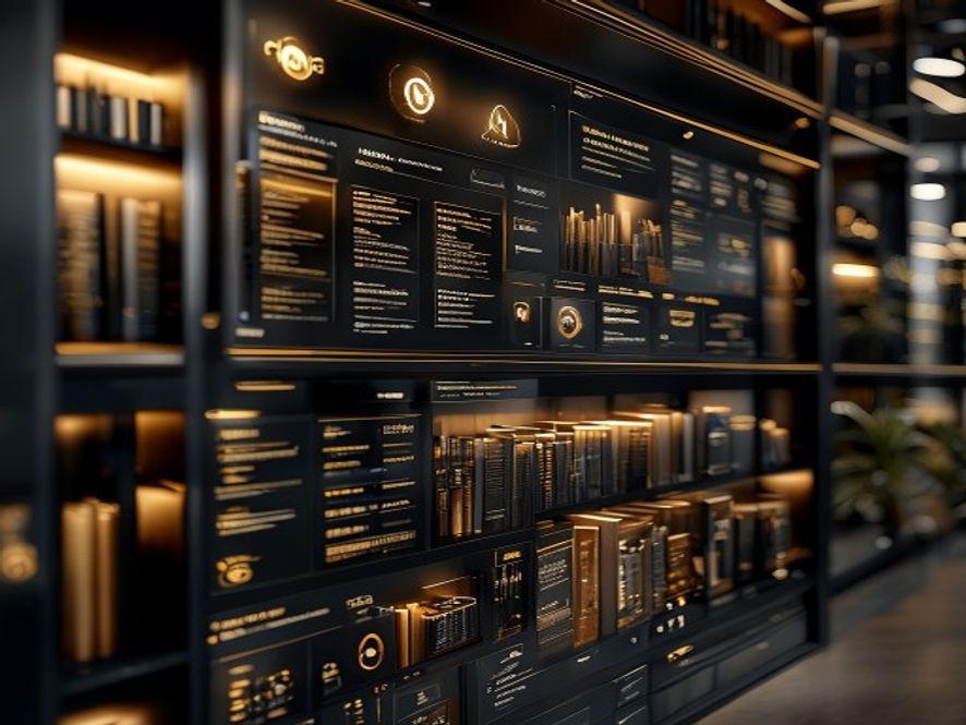 Digital resource library showing technique guides and modification options